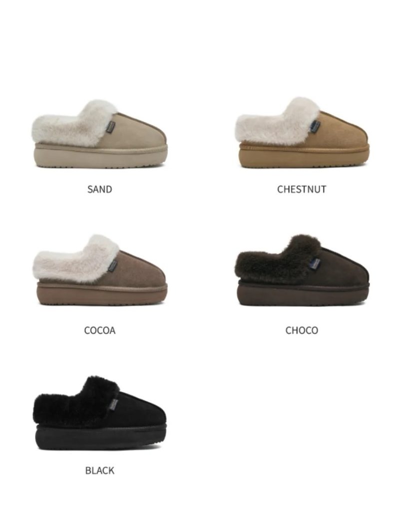 rockfish weatherwear cloudy flatform fur mules