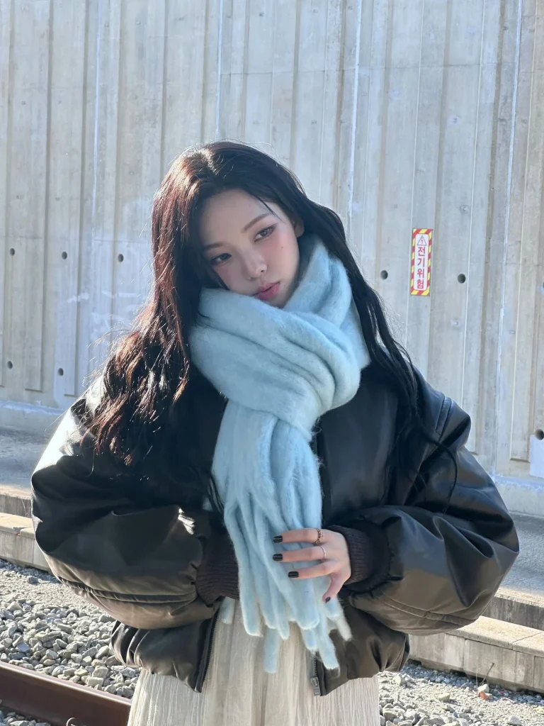 cotton candy muffler