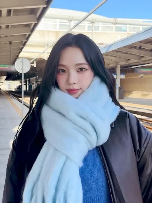 cotton candy muffler