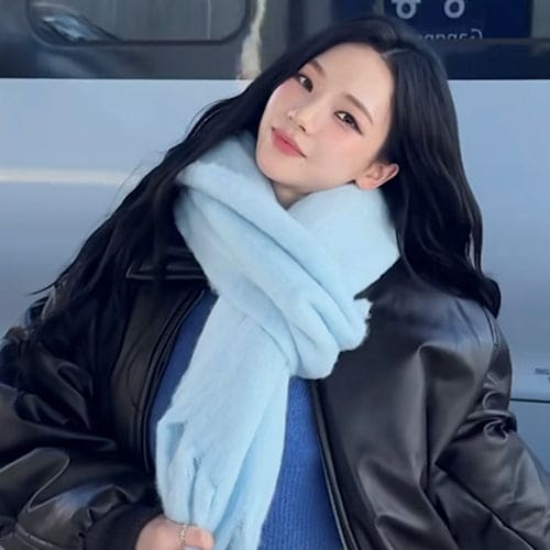 cotton candy muffler